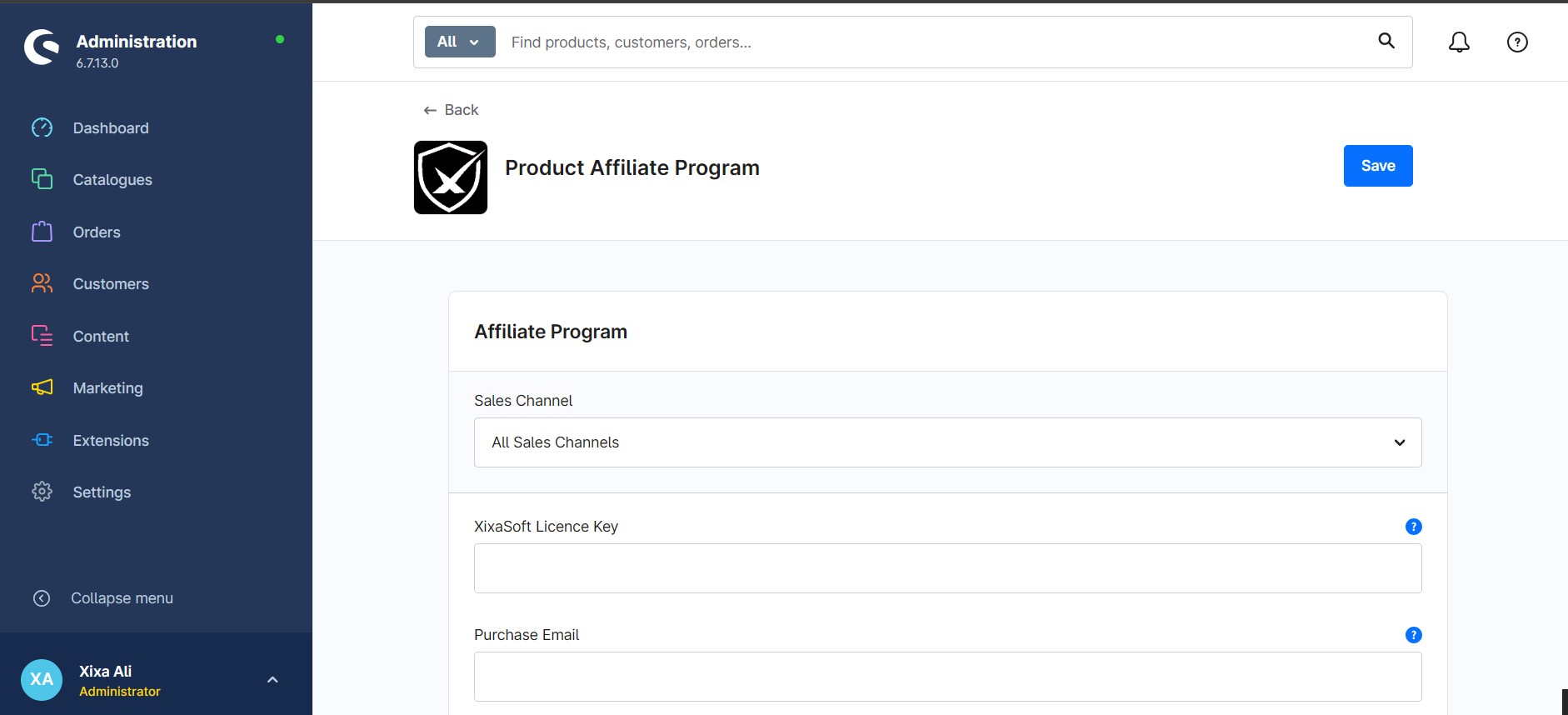 Product Affiliate Program Plugin | xixaSoft